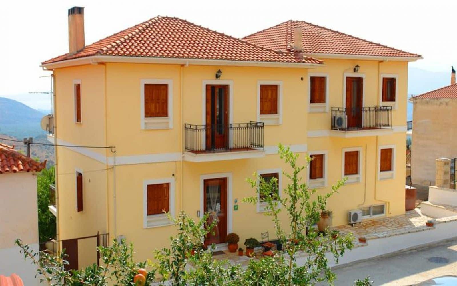 Hotel Xenonas Chrisso Delfos Exterior foto
